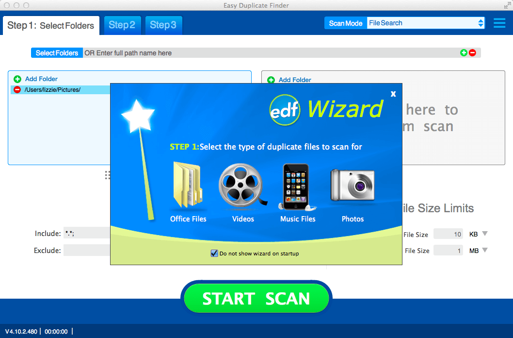 easy duplicate file finder
