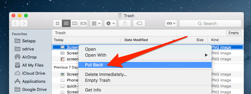 How To Recover Deleted Trash Mac